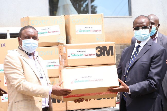 Safaricom Foundation Donates PPEs To Healthcare Workers In Meru, Kajiado And Baringo