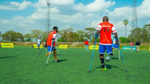 Odibets comes to the rescue of the Kenya Amputee football team