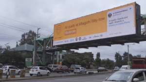 Digital billboards bring real-time air pollution data to Nairobi
