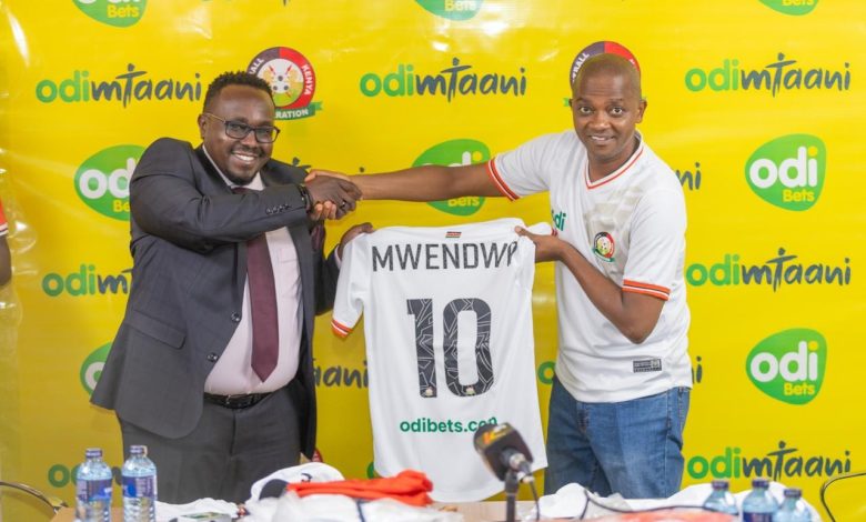 Win an Official Harambee Stars Jersey with 20 Bob on Odibets