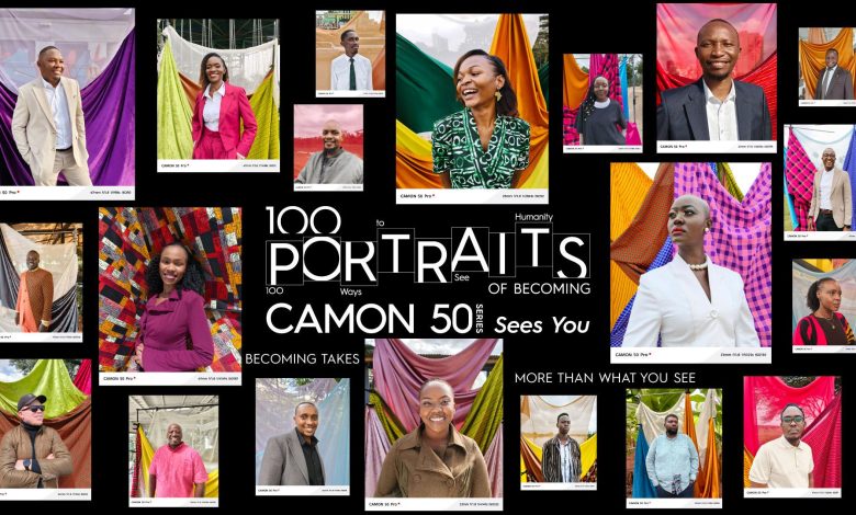 Camon 50 Ultra powers TECNO's 100 Portraits project